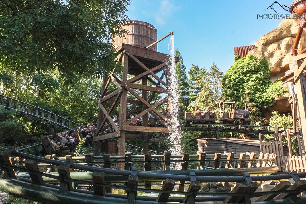 Montagnes russes de mine Colorado Adventure à Phantasialand Brühl