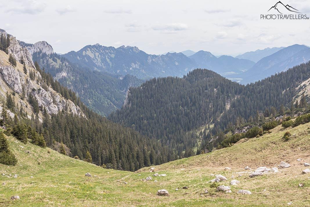 Vue sur le ravin de Lösertal
