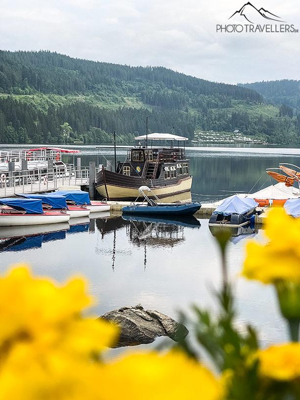 Botes en el Titisee