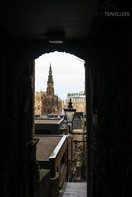 Vista de la calle Advocate's Close