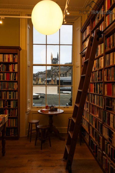 Vista de la librería Topping & Company Booksellers