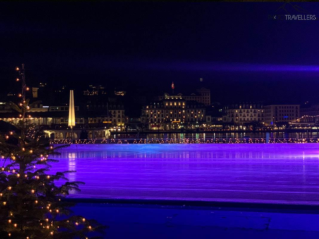 La patinoire de Lucerne