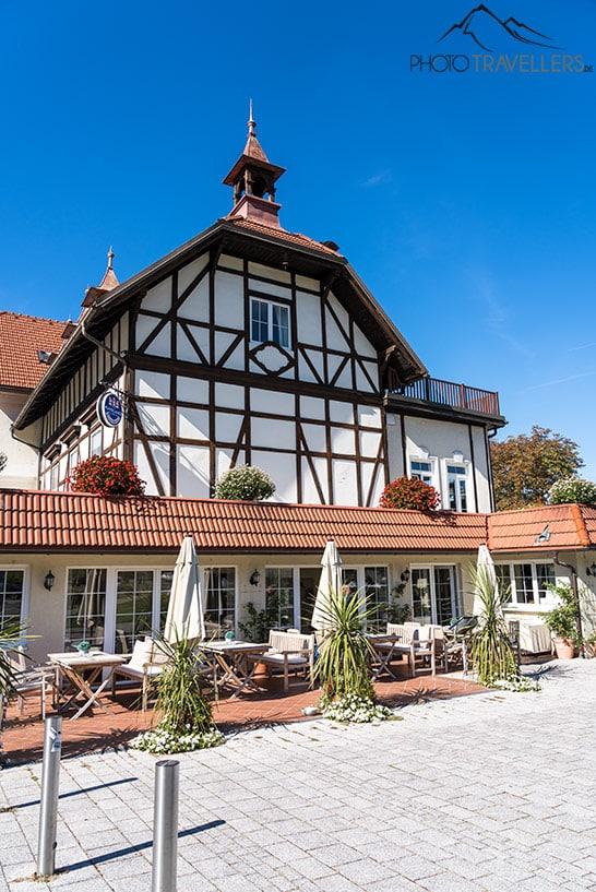 Uma casa de madeira em Reifnitz no Wörthersee