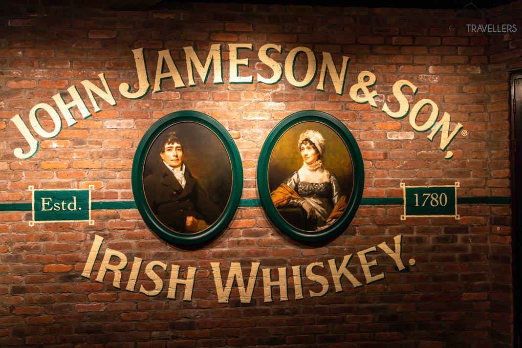 Fondateurs de la distillerie Jameson