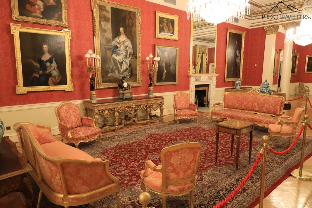 Salle de cérémonie au château de Dublin