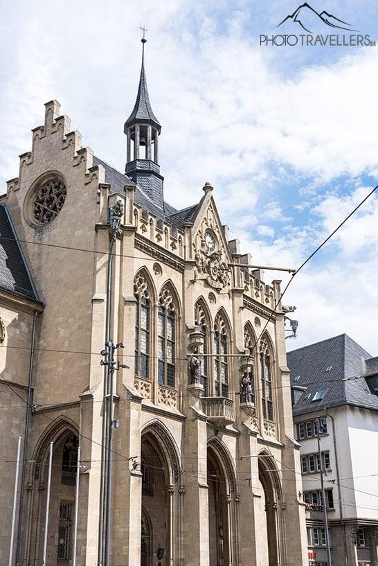 La belle mairie d'Erfurt