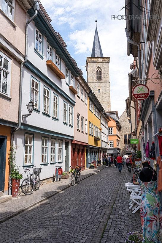 La Krämerbrücke à Erfurt