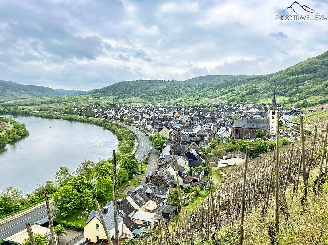 La boucle de la Moselle à Bremm