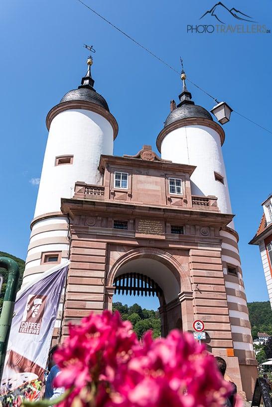 La Porte de l'Ancienne Pont à Heidelberg