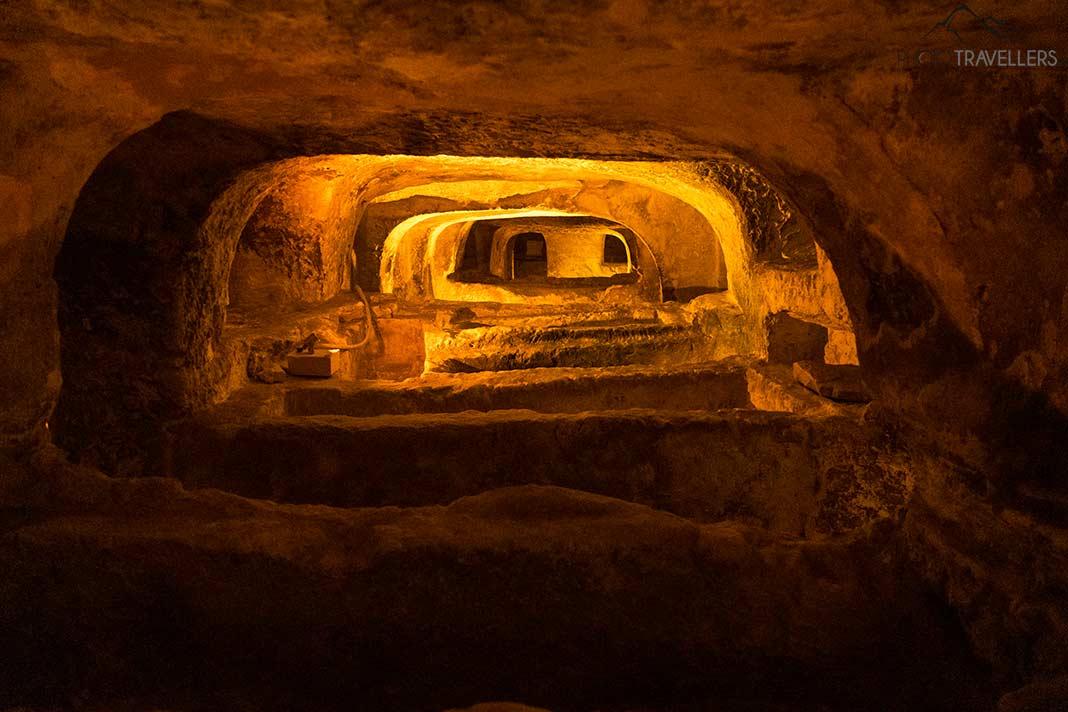 As Catacumbas de São Paulo em Rabat, Malta