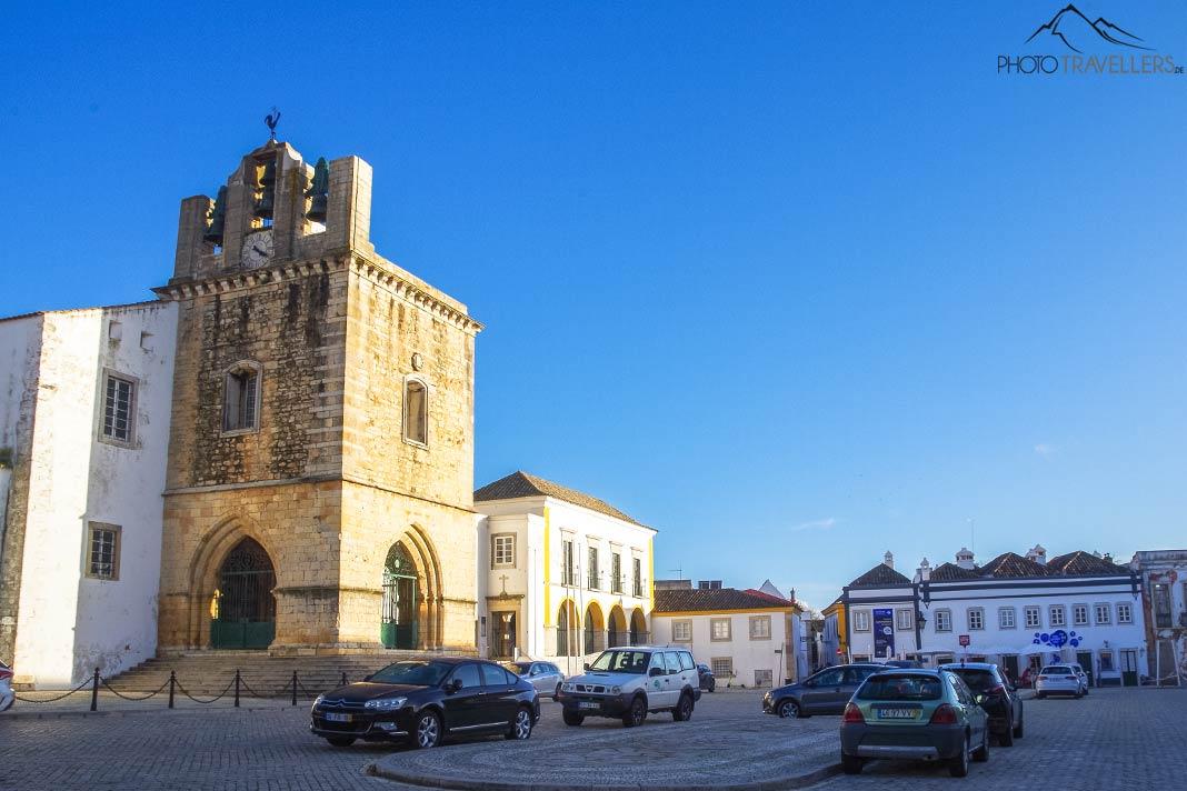 Vista de la catedral de Faro