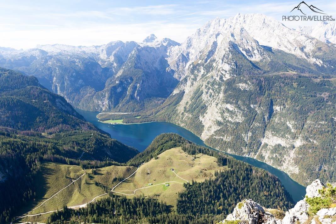 Vista desde Jenner al Königssee
