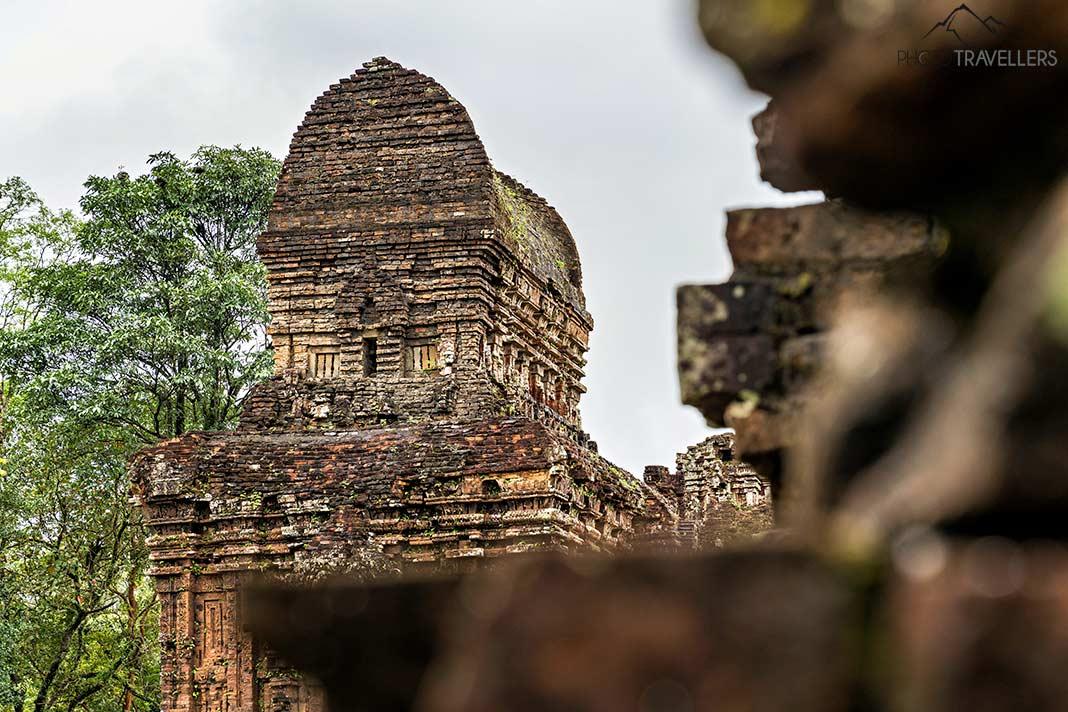 Une ruine de temple dans la ville des temples de My Son