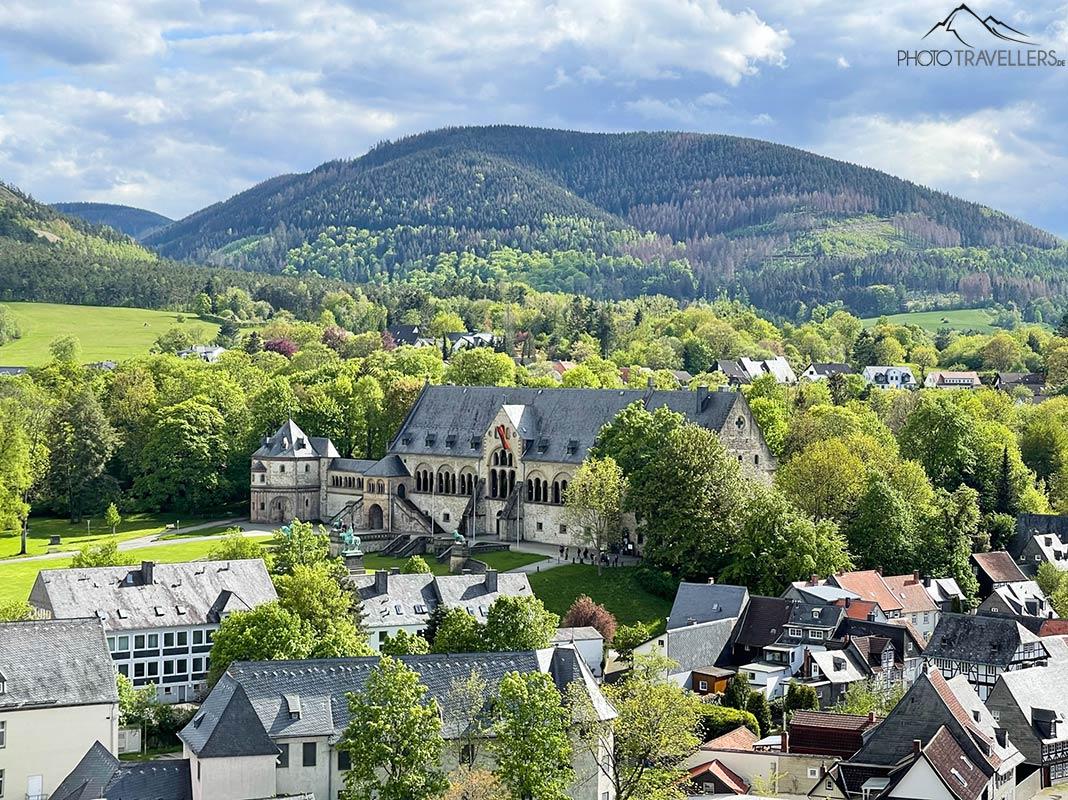 La Kaiserpfalz desde arriba