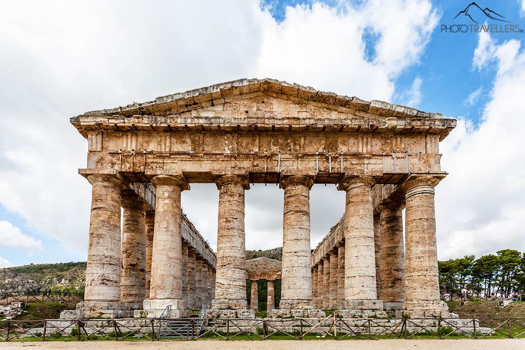 O templo de Segesta