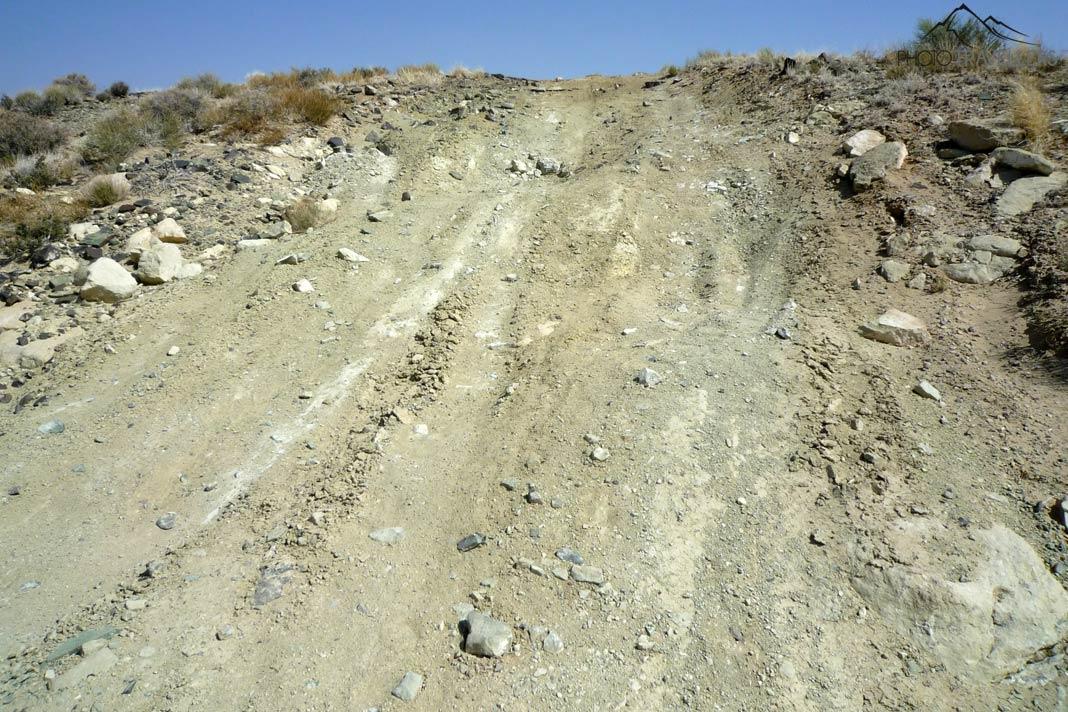 Le passage clé sur le chemin vers le Alstrom Point