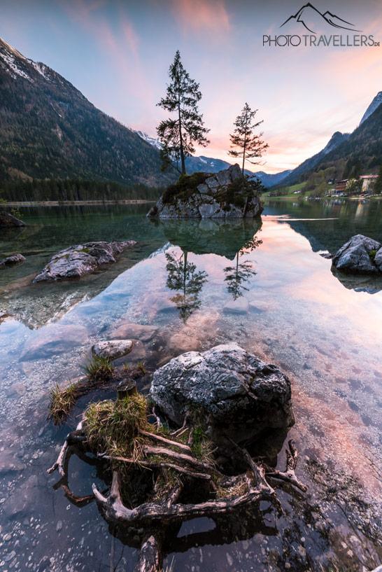 Lever de soleil au Hintersee