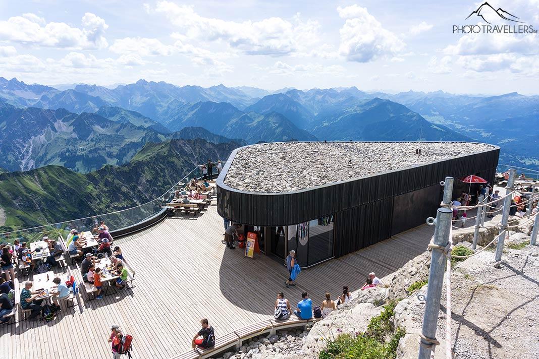 La station de montagne sur le Nebelhorn