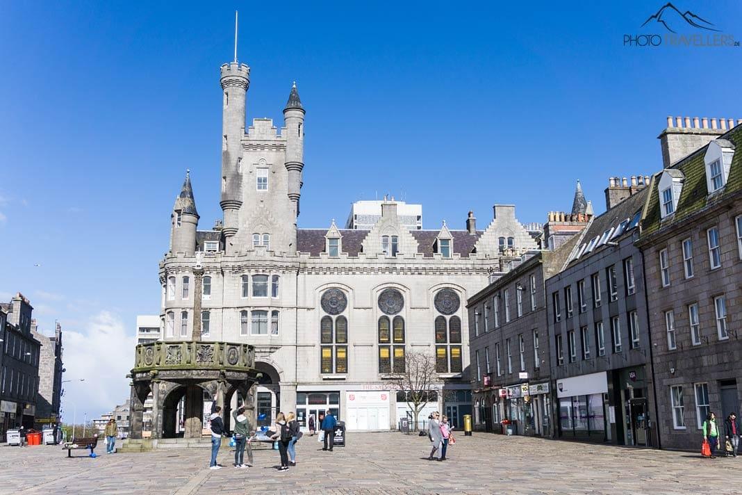 La Citadelle de l'Armée du salut avec son imposante tour à Aberdeen