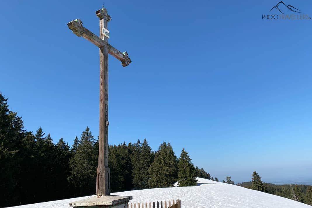 La croix sur le Gindelalmschneid