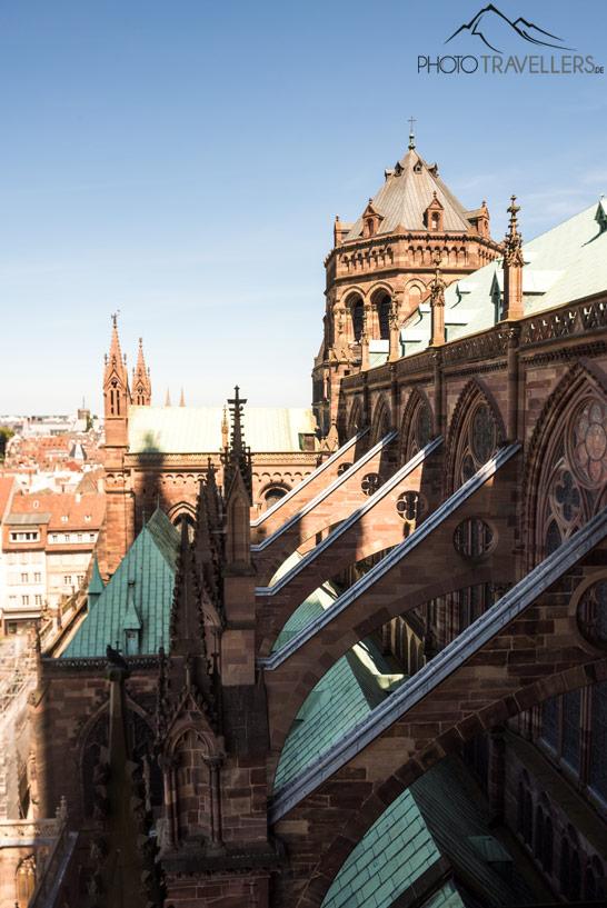 La vue depuis la cathédrale de Strasbourg
