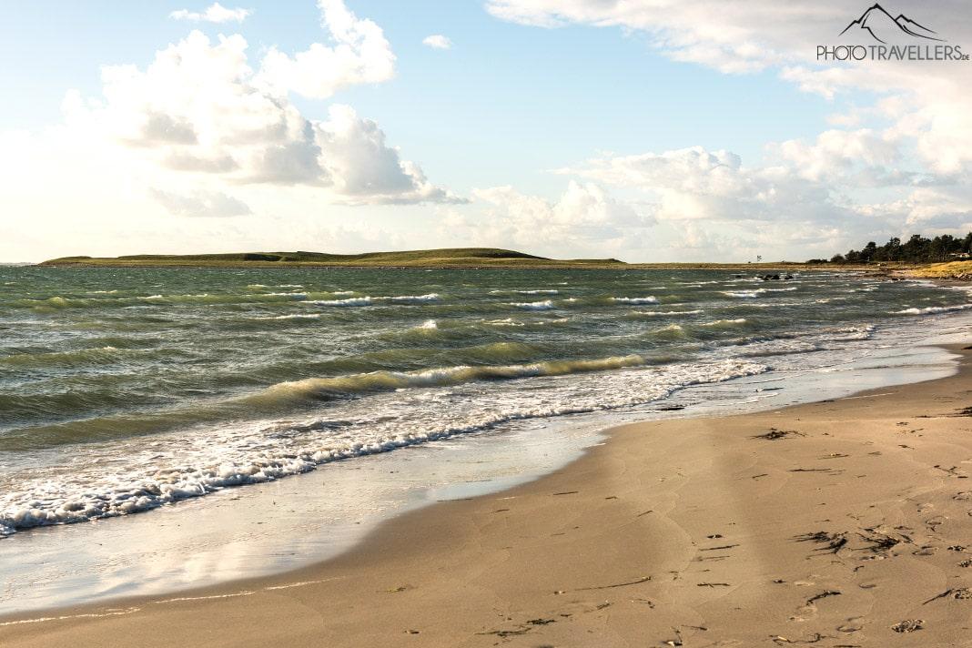 Une plage de sable à Ordrup Naes