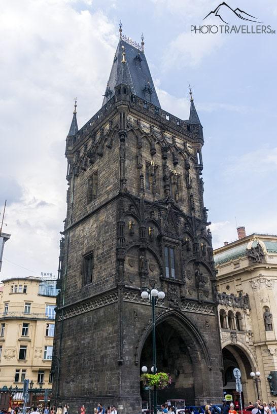 A Torre de Pó em Praga