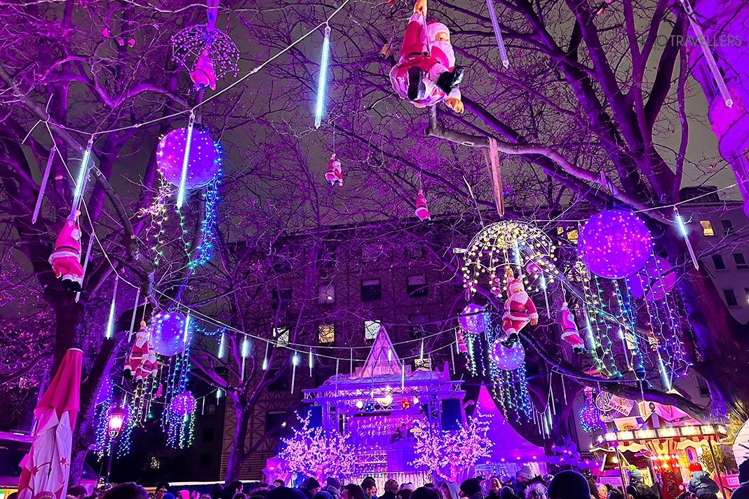 Le marché de Noël Pink Christmas à Munich
