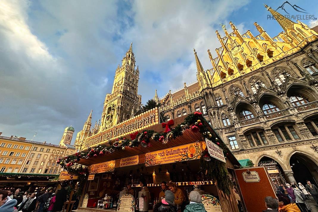 Le marché de Noël sur la Marienplatz