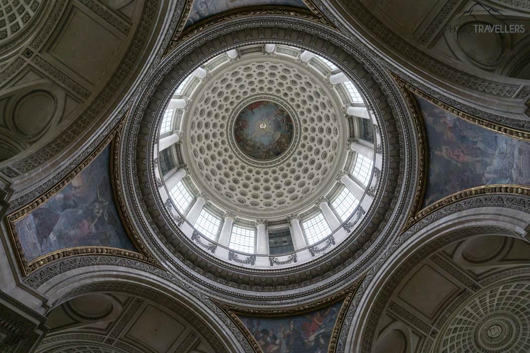 A cúpula do Panthéon em Paris