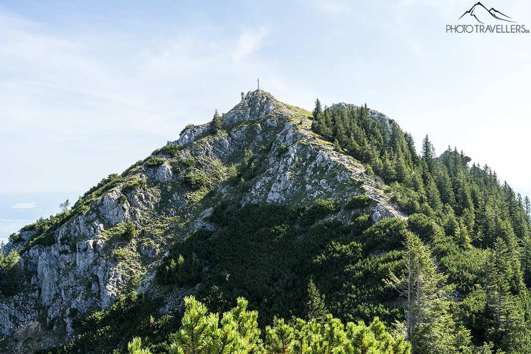 La vista del sendero que lleva al Wildalpjoch