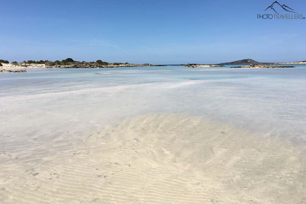 La baie d'Elafonisi en Crète