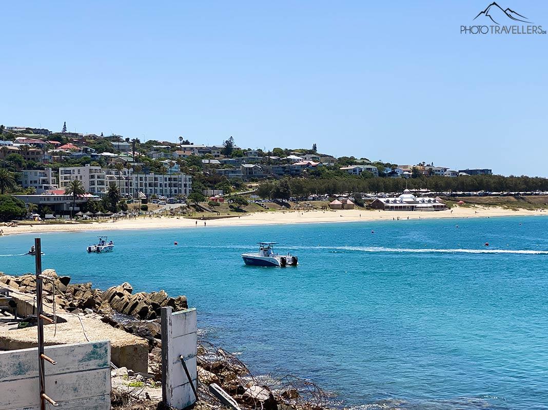 Esportes aquáticos são muito populares em Mossel Bay