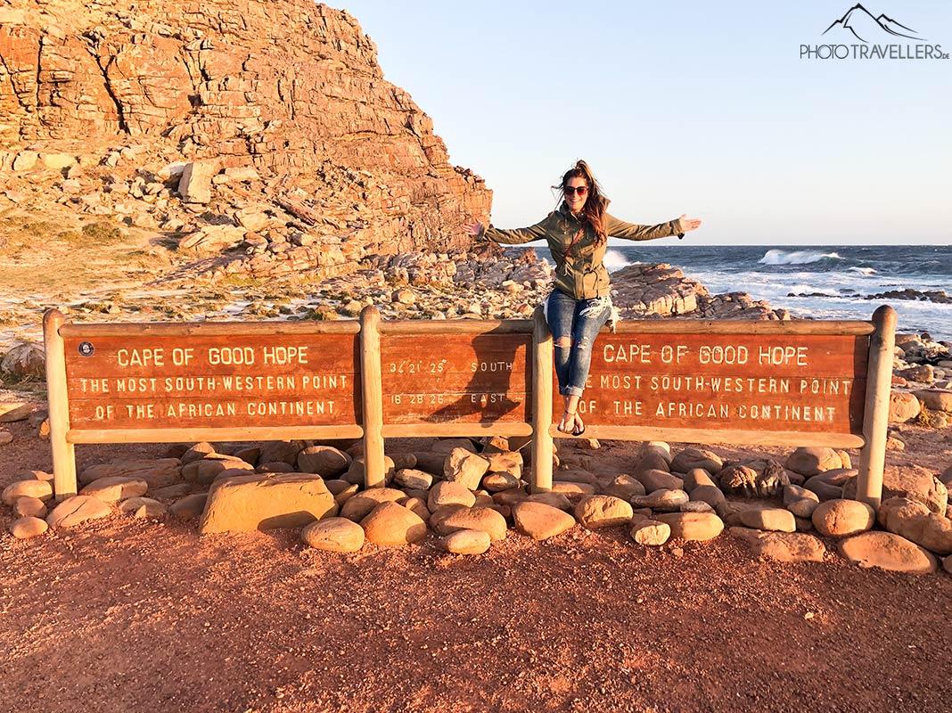 A placa no Cabo da Boa Esperança é um popular ponto fotográfico