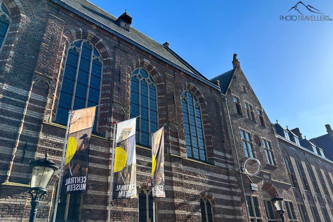 La façade du musée Centraal à Utrecht