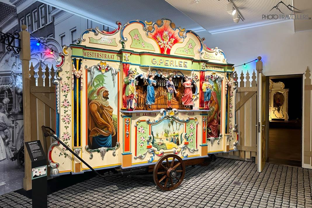 Une boîte à musique antique au musée Speelklok à Utrecht