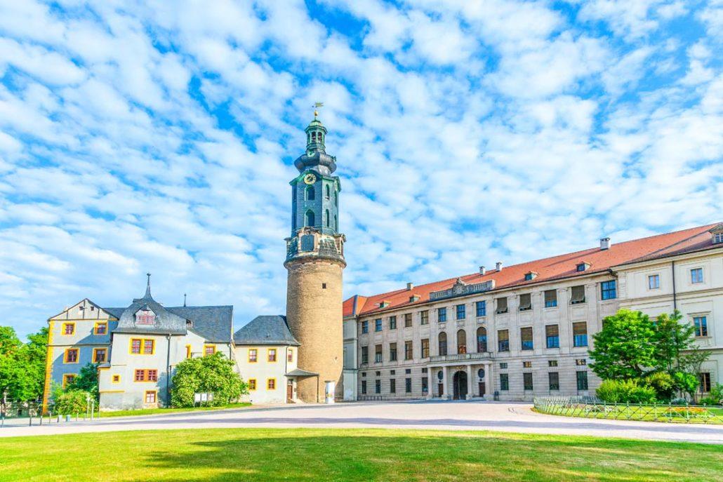 Attraction phare à Weimar : le château de la ville