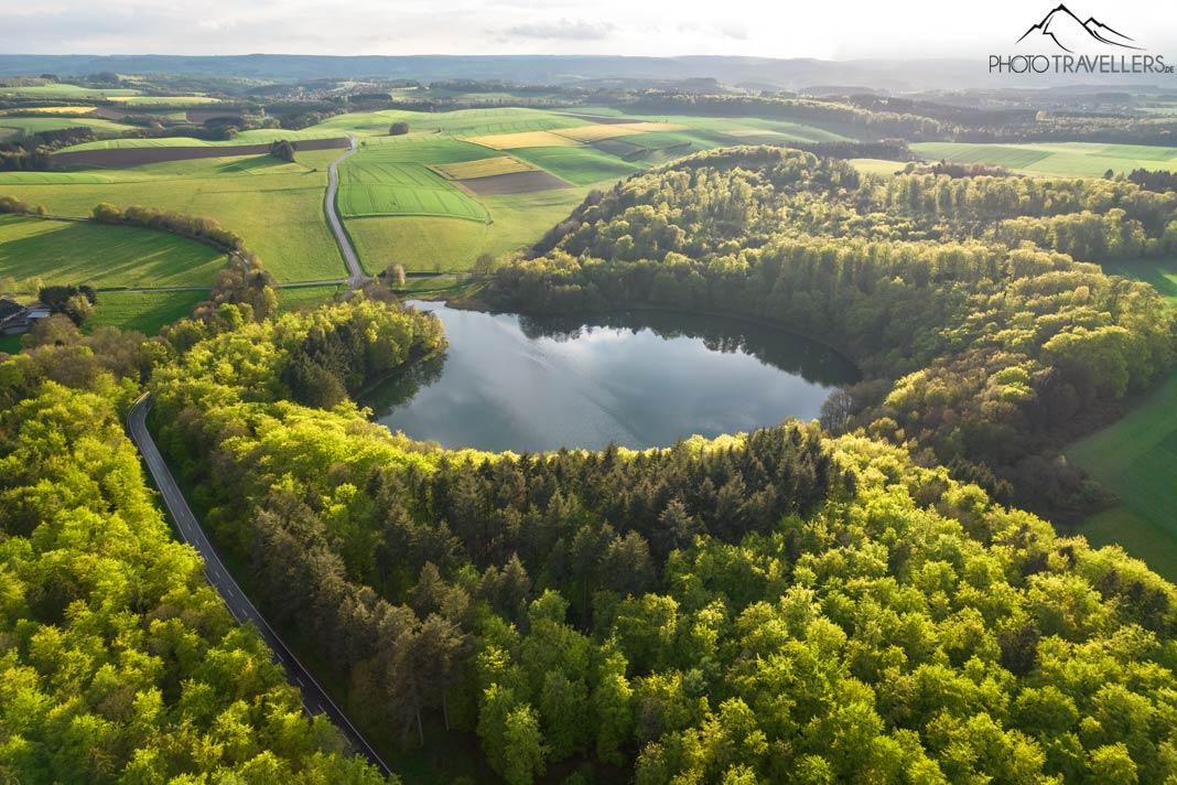 O Holzmaar é um dos mais belos maares da Eifel