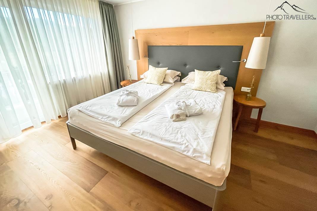 Nosso quarto no Naturpur Hotel