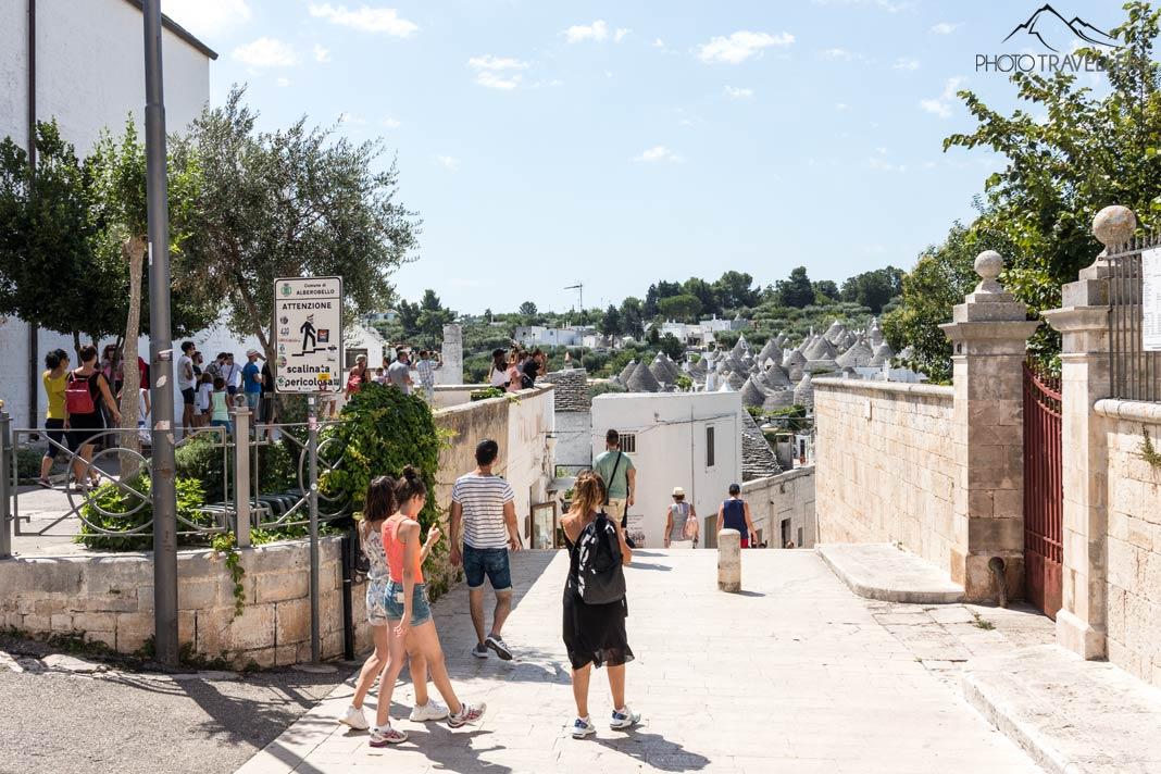 La terraza de la Santa Lucia