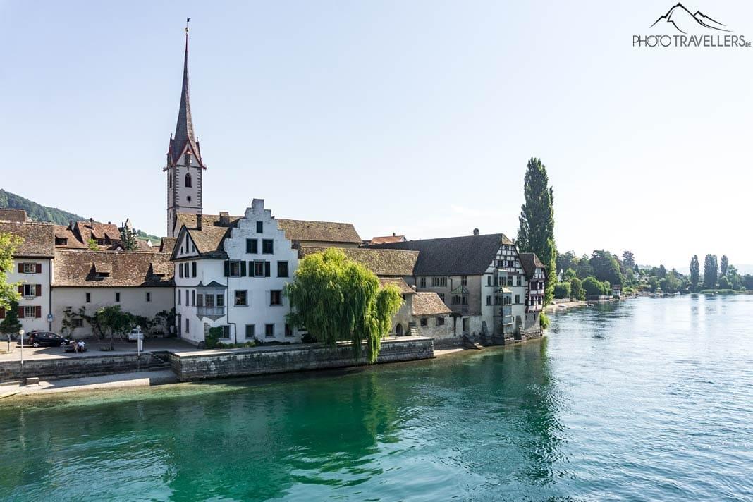 La vue de Stein am Rhein