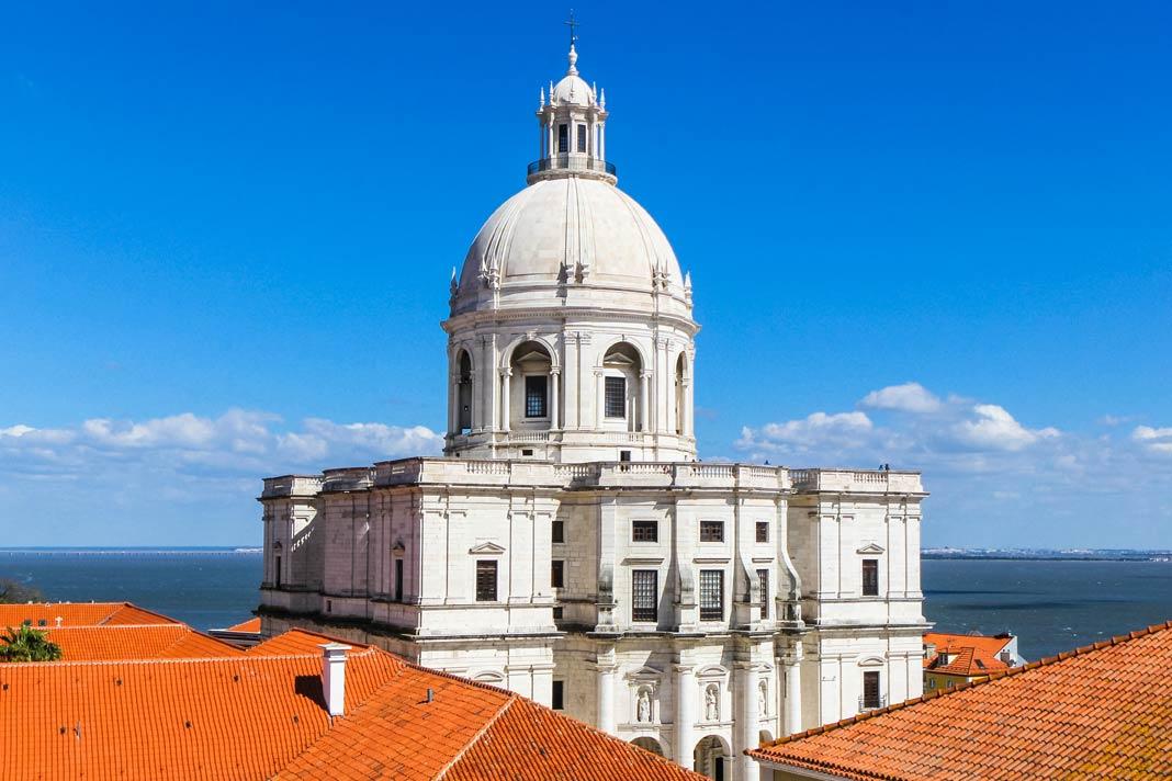 Vue sur l'église Igreja de Santa Engrácia