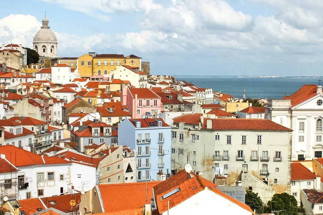 Vue sur le quartier de l'Alfama