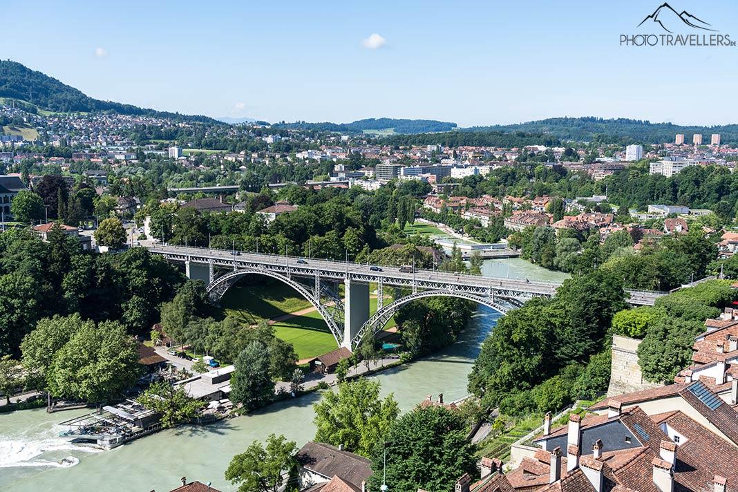 Vue sur le pont de Kirchenfeld