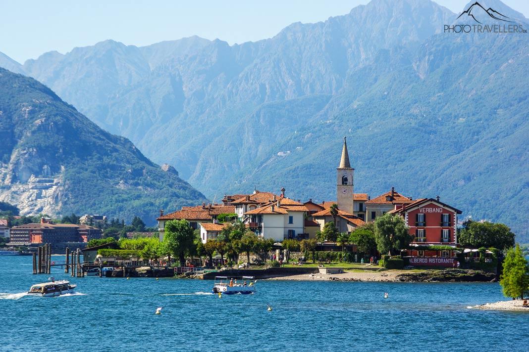 L'Isola dei Pescatori dans le lac Majeur