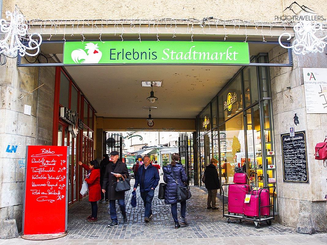 Le marché de la ville