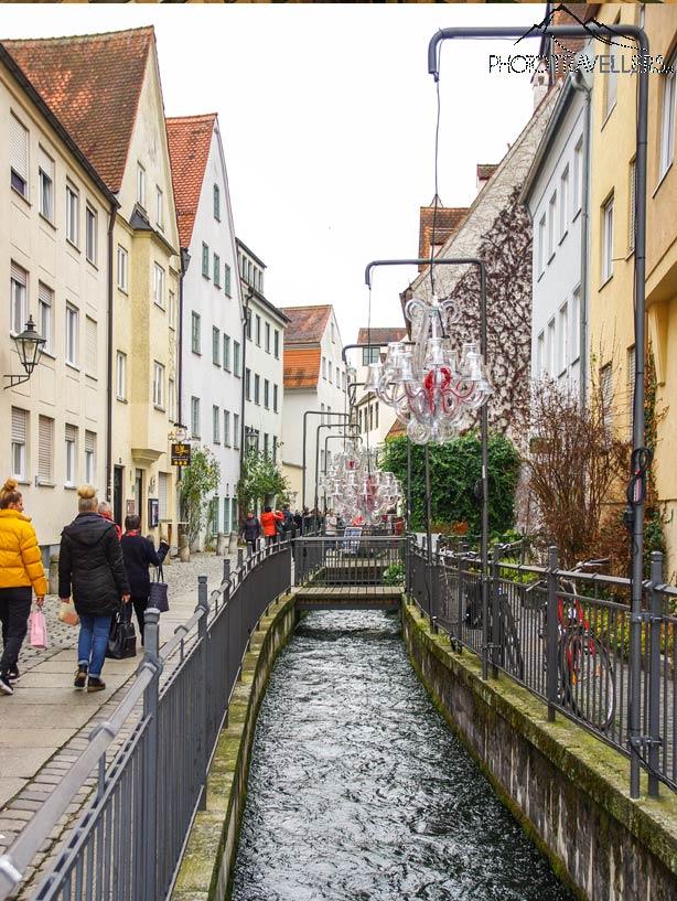 Le quartier du Lech à Augsburg