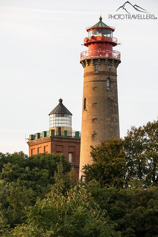 La tour Schinkel avec le nouveau phare au Cap Arkona à Rügen