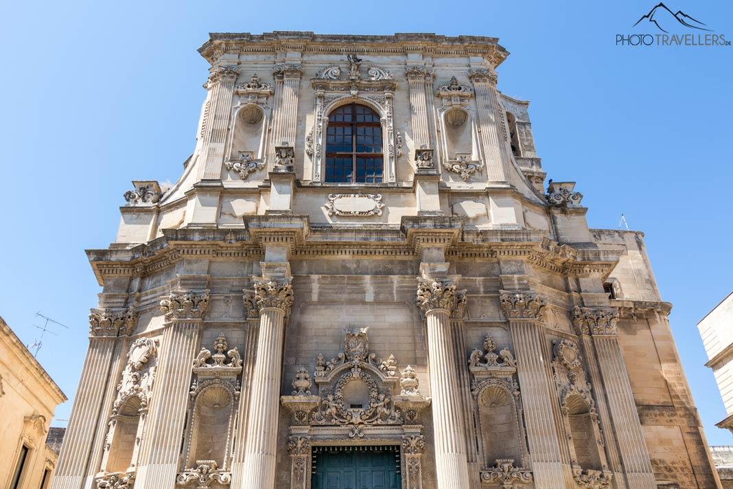 La Chiesa di Santa Chiara desde afuera