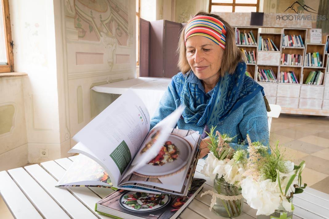 Elisabeth de la Arche Noah presenta su libro de cocina